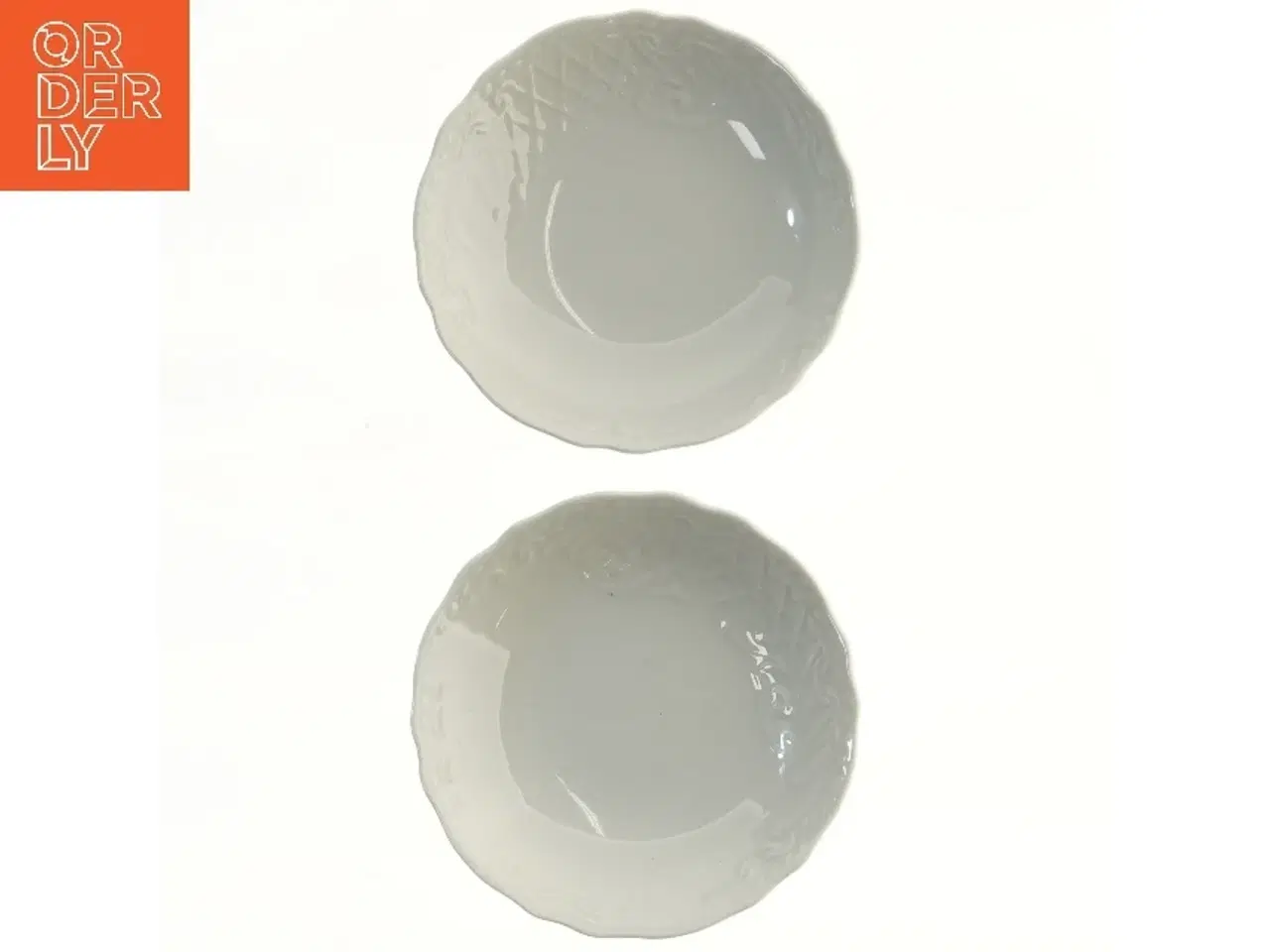 Billede 2 - Porcelænsfade på fod fra Scmidt (str. Ø 19 cm)