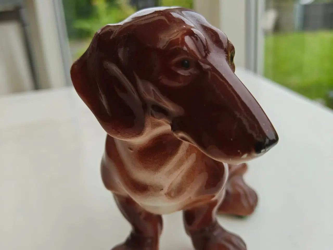 Billede 5 - Gravhund porcelæns figur