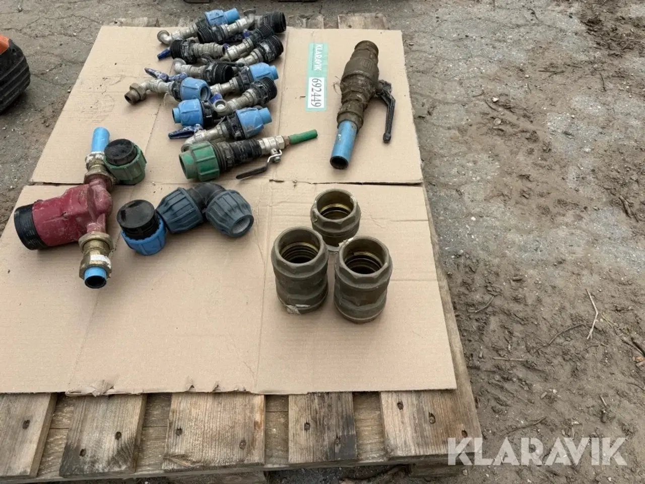 Billede 4 - Parti vand-/PE fittings og ventiler