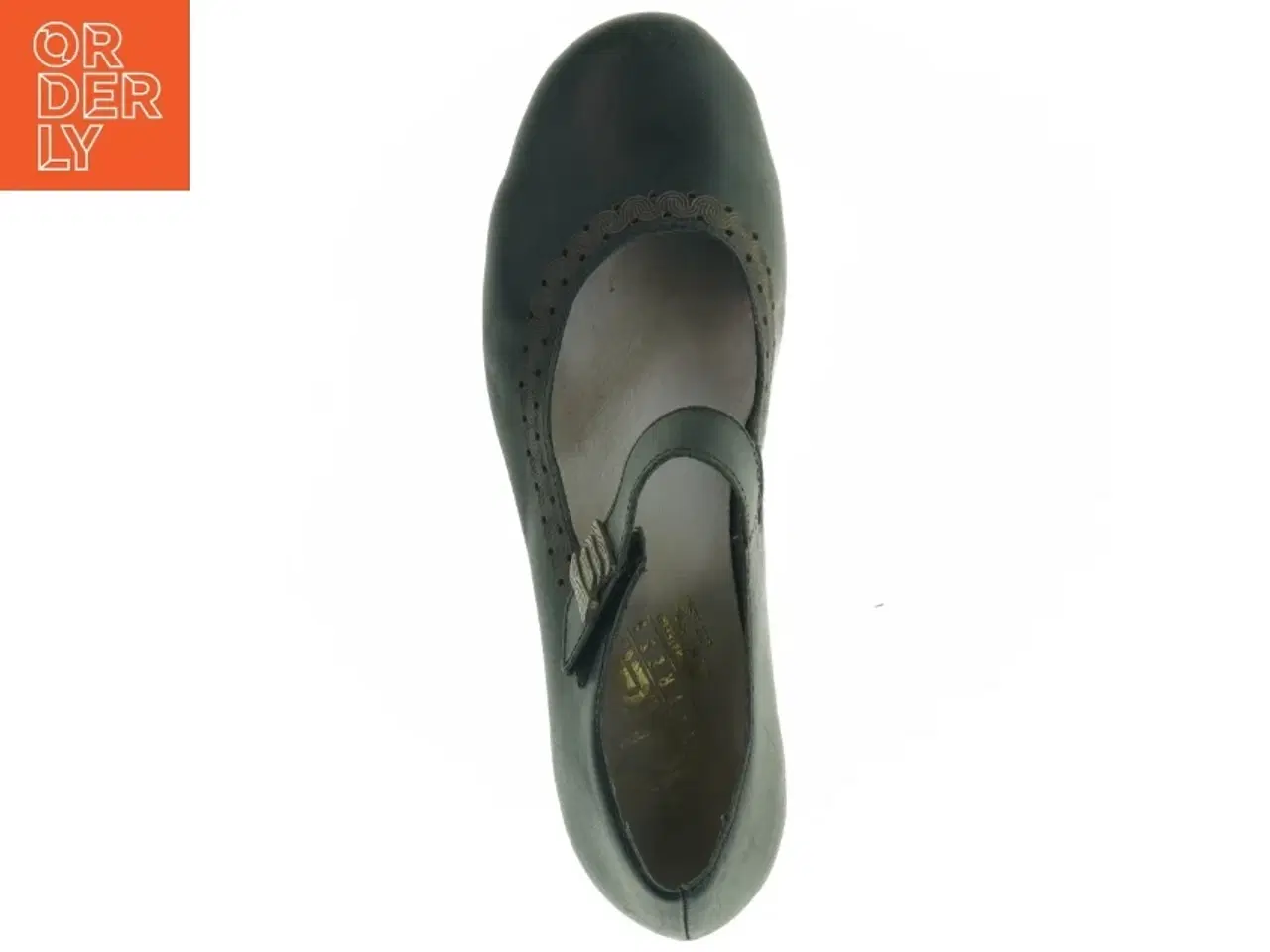 Billede 5 - Sorte damesko med hæl fra Rieker (str. 39)