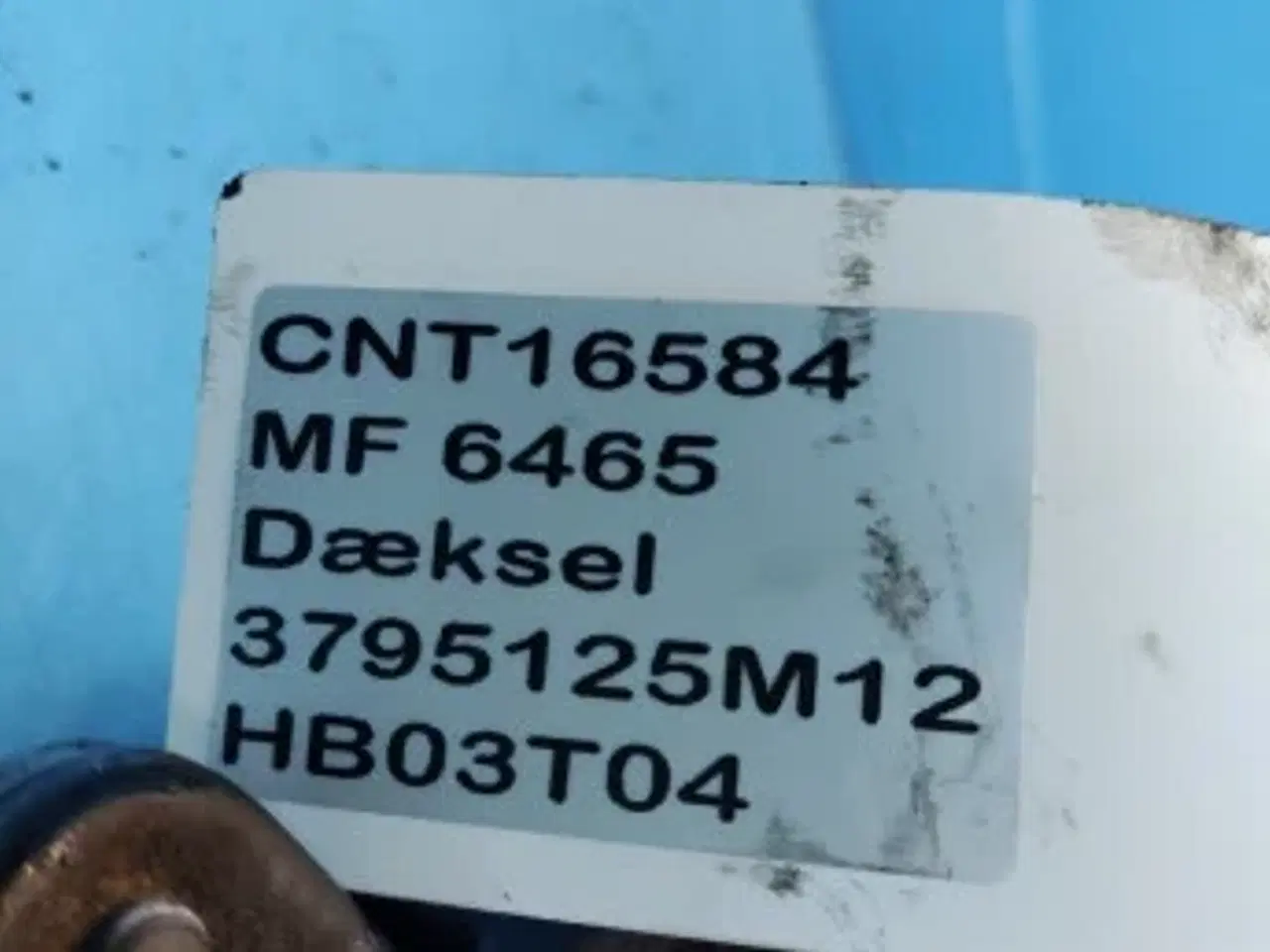 Billede 17 - Massey Ferguson 6465 Dæksel 3795125M12