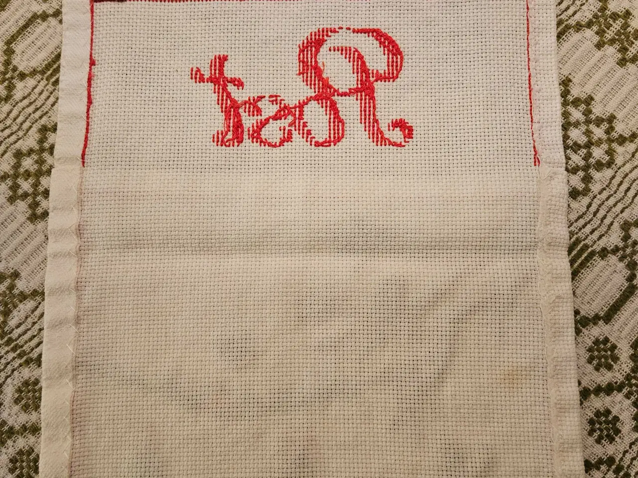 Billede 2 - FLOT BRODERET JULEOPHÆNG 