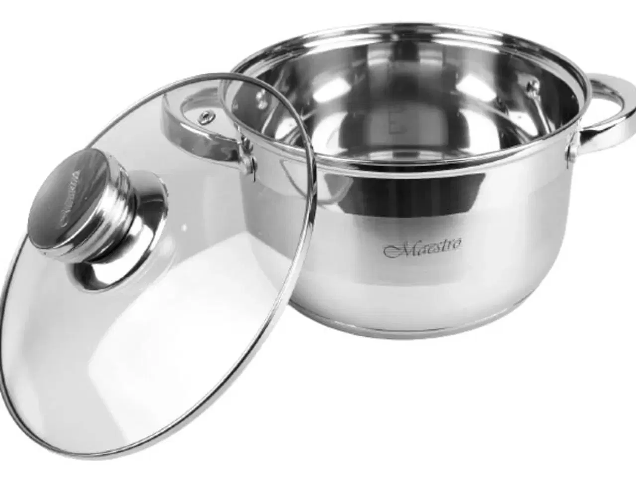 Billede 3 - Grydesæt i rustfrit stål – Maestro MR-2220-6L, 6 dele