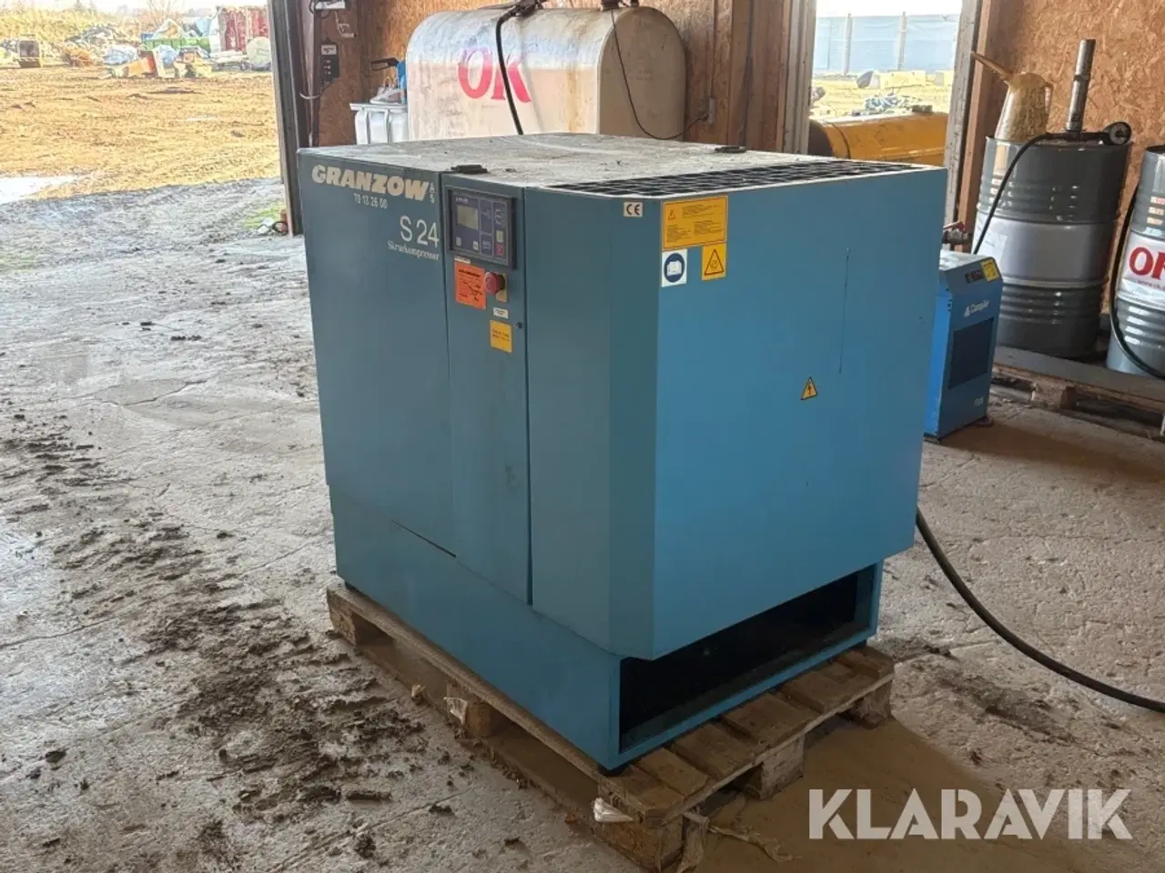 Billede 4 - Skruekompressor Granzow S24