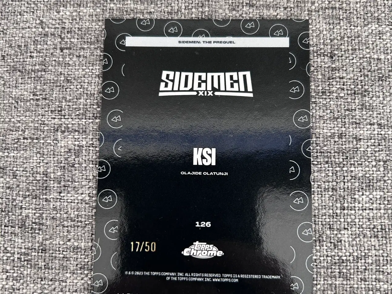 Billede 2 - Sidemen Topps - KSI “THE PREQUEL” 17/50