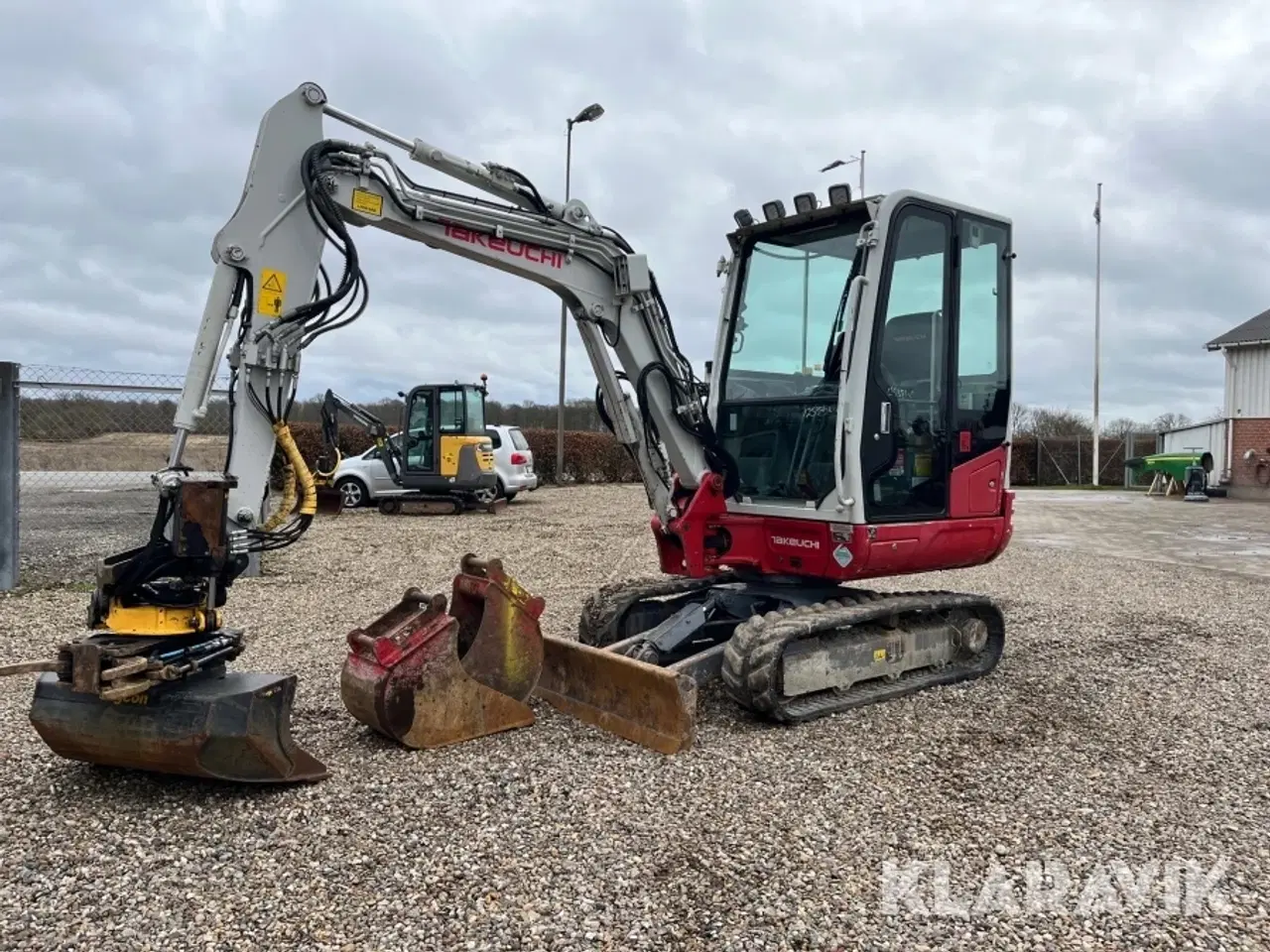 Billede 1 - Gravemaskine Takeuchi TB230 med rotortilt