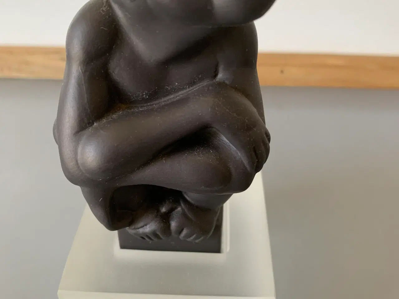 Billede 1 - Sort chimpanse Royal Copenhagen