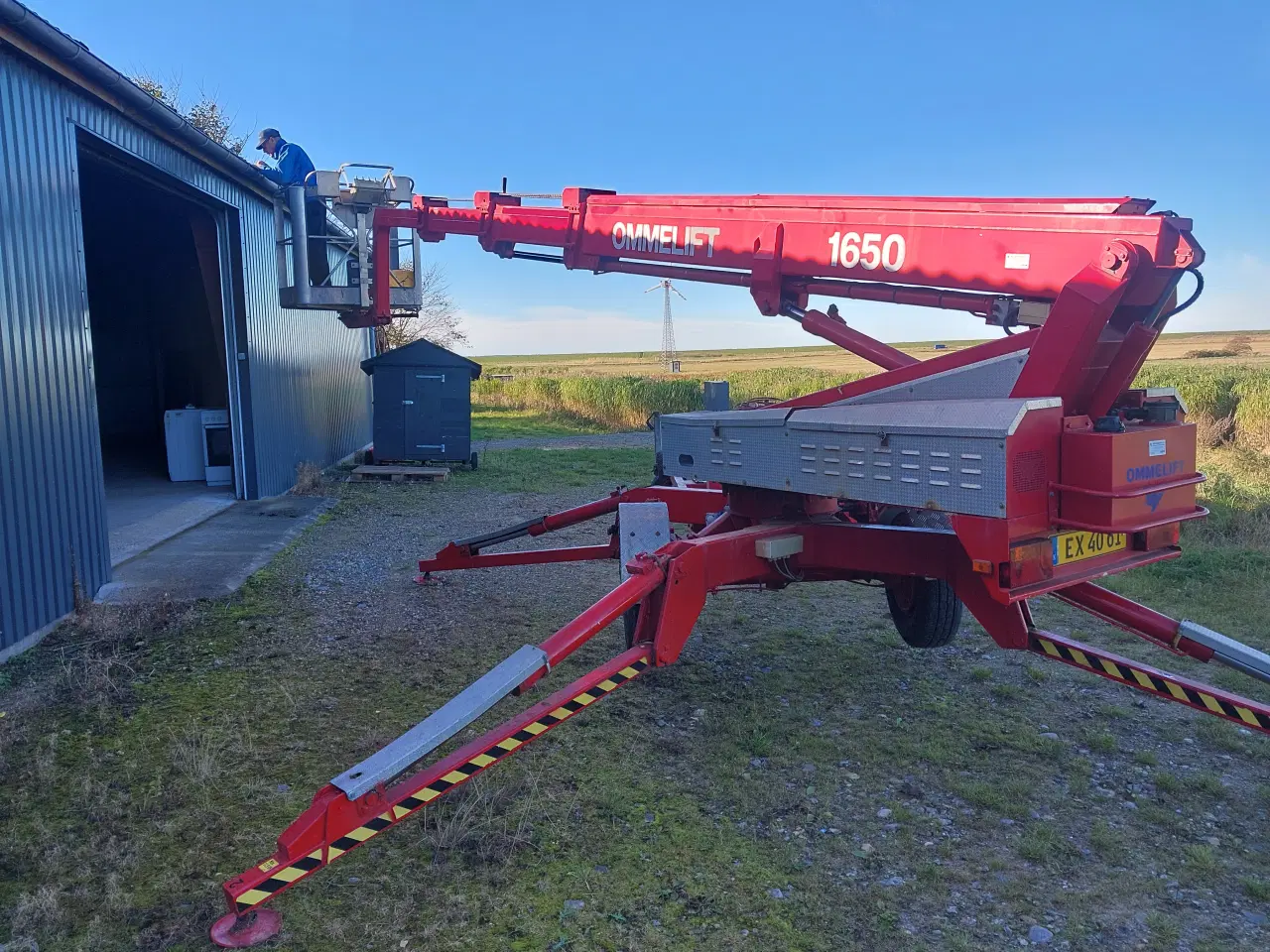 Billede 1 - Omme Trailerlift udlejes 16m