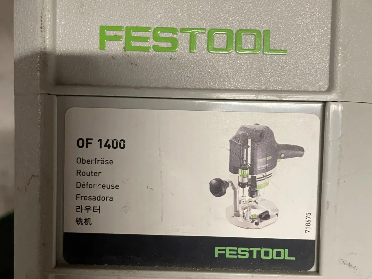 Billede 3 - Festool of 1400 overfræser