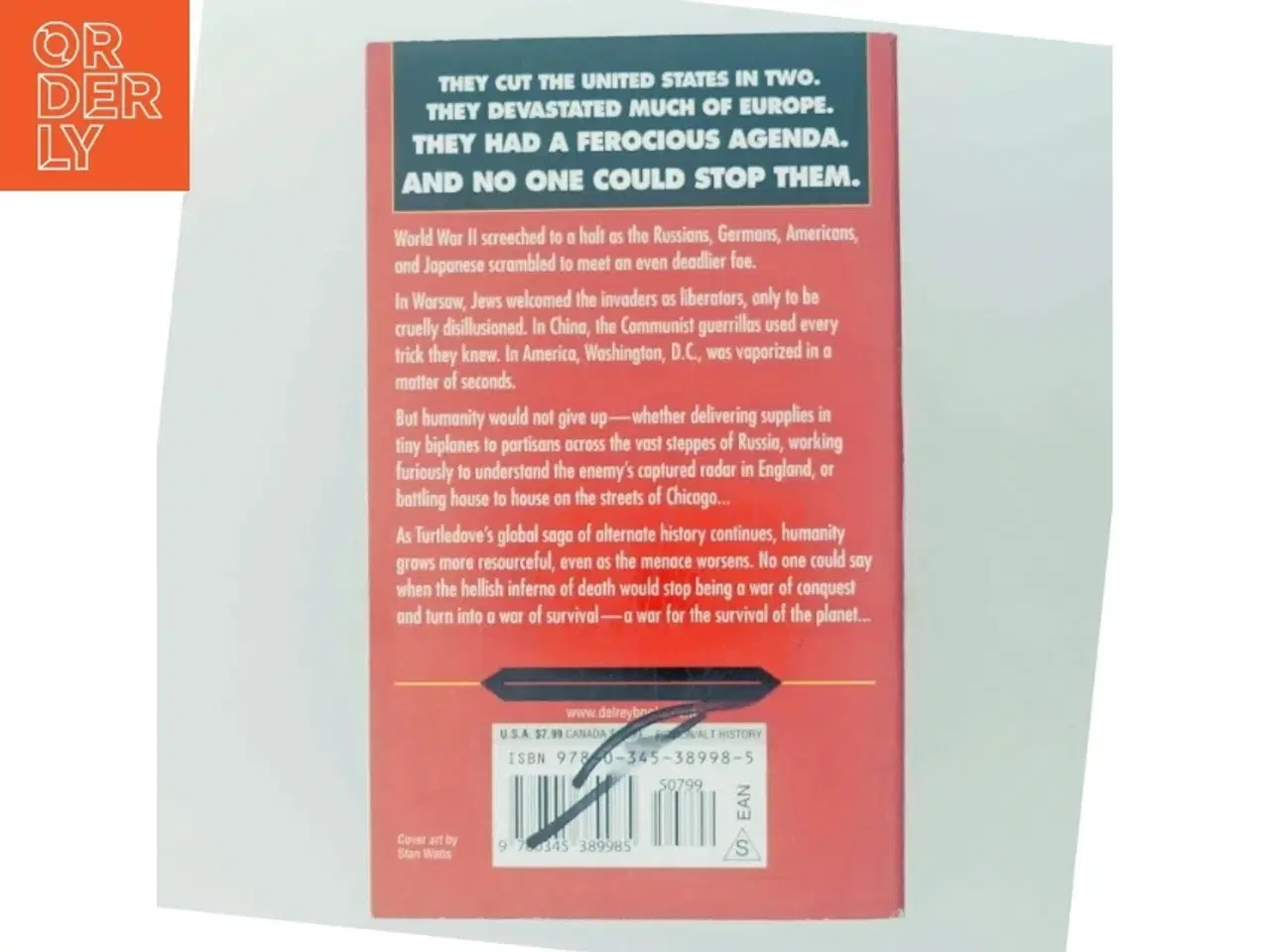 Billede 3 - Worldwar: Tilting the Balance af Harry Turtledove (Bog)