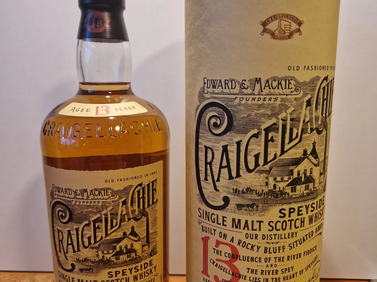 Billede 1 - Craigellachie 13 years Single Malt Whisky 1 liter