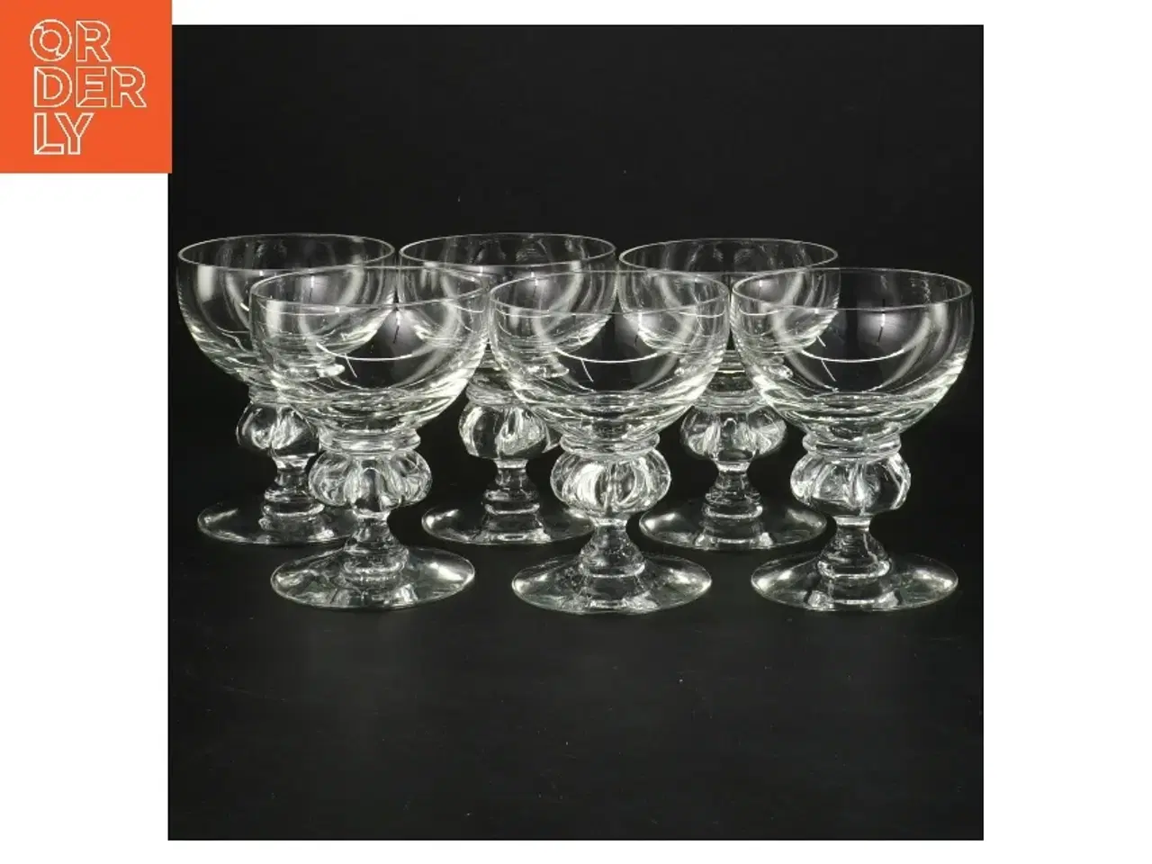 Billede 1 - Gisselfeld JAcob Bang Cocktailglas sæt, 6 styk (str. 8,5 cm, 6 styk cm)
