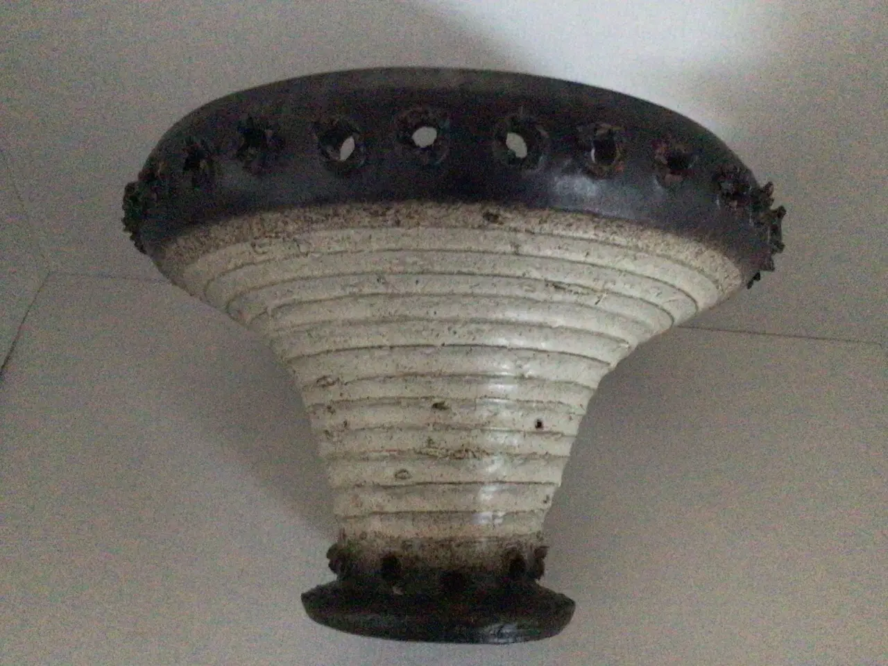 Billede 1 - Loftlampe i keramik