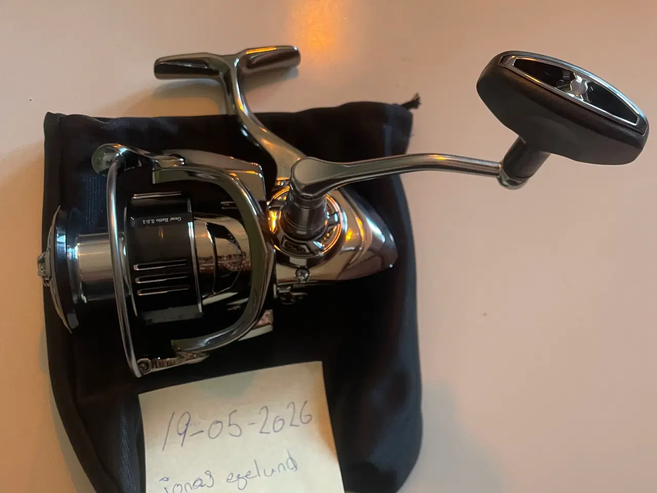 Billede 12 - Fiske grej metal hjul og fletline