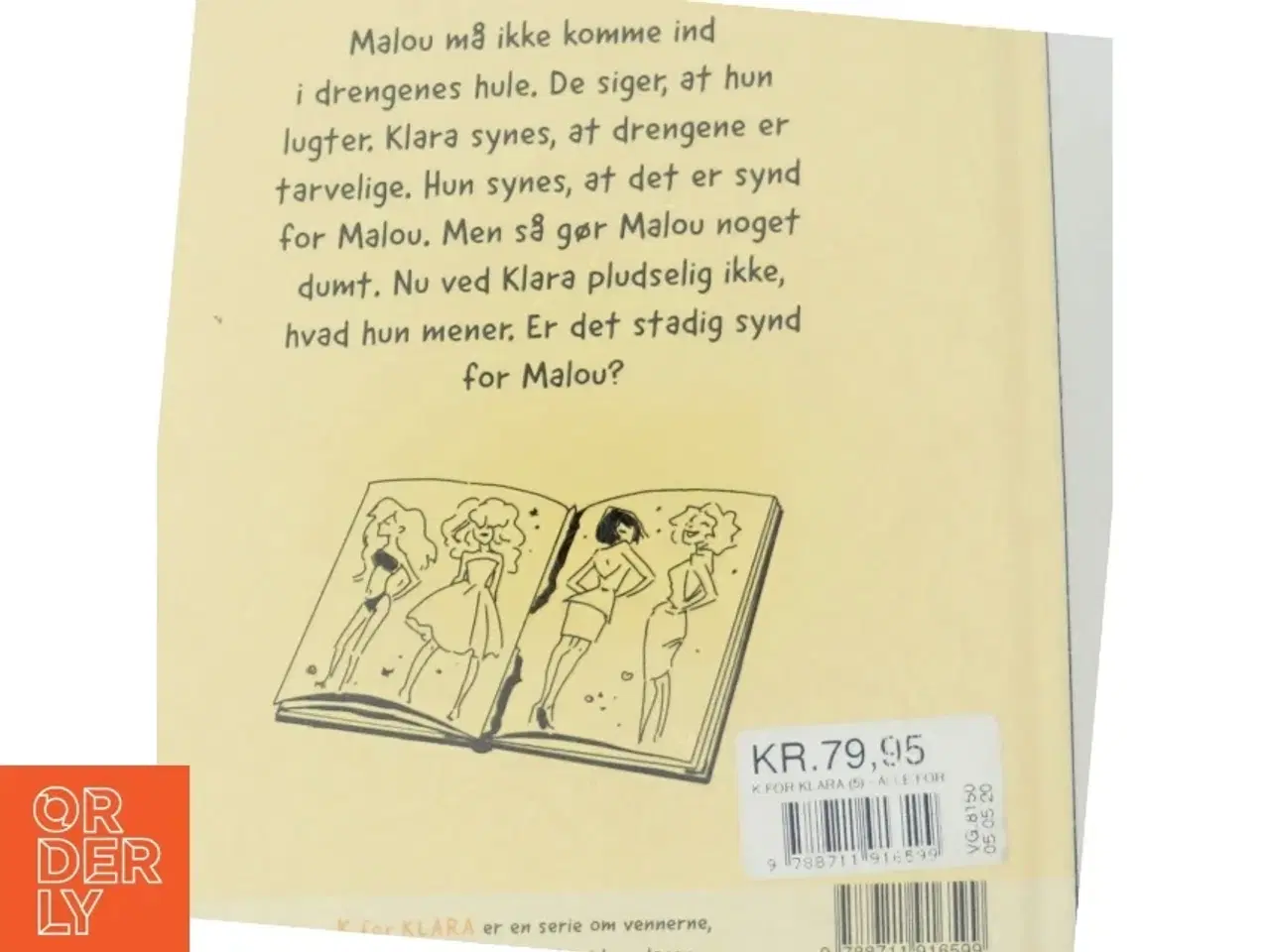 Billede 3 - K for Klara, Alle for én! af Line Kyed Knudsen (Bog)