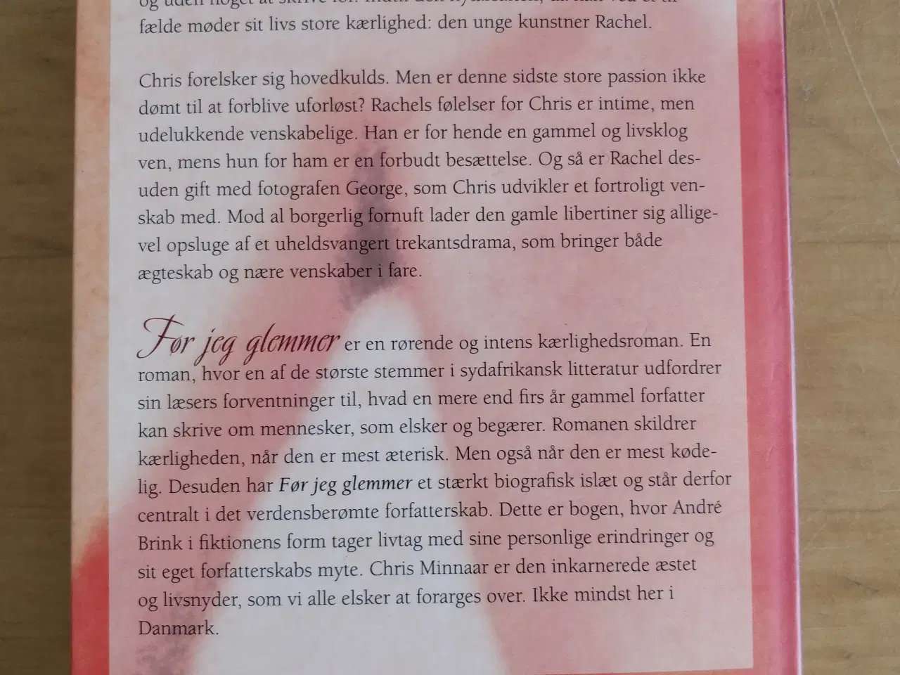 Billede 4 - Før jeg glemmer. André Brink