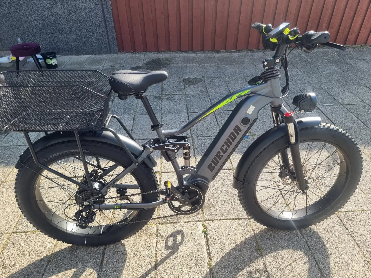 Billede 3 - BURCHDA RX80 eBike, 1000W Motor. 48V 17.5Ah