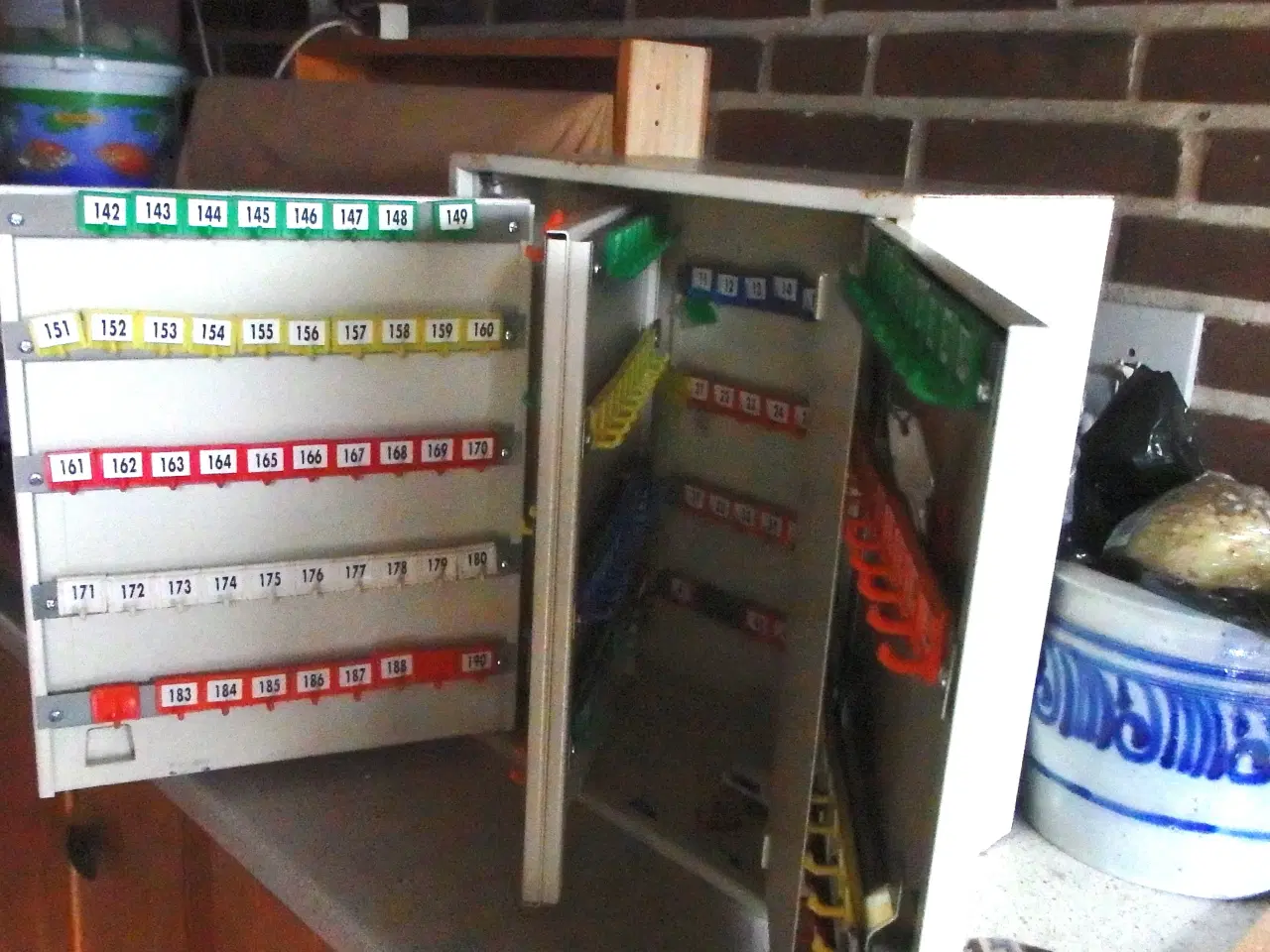 Billede 1 - Nøgleskab m. Ruko lås