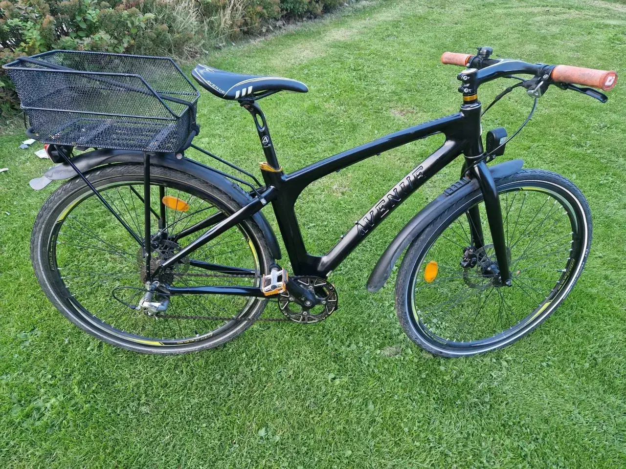 Billede 1 - Købes BILLIG Nyere MTB m smalle dæk skærme bagageb