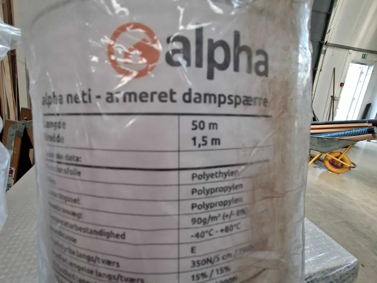 Billede 2 - Armeret Dampspærre 