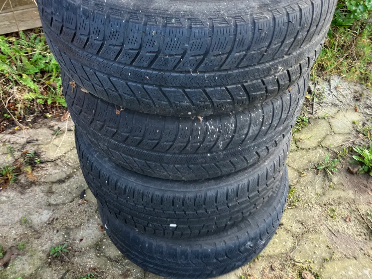 Billede 4 - Alufælge med vinterdæk
