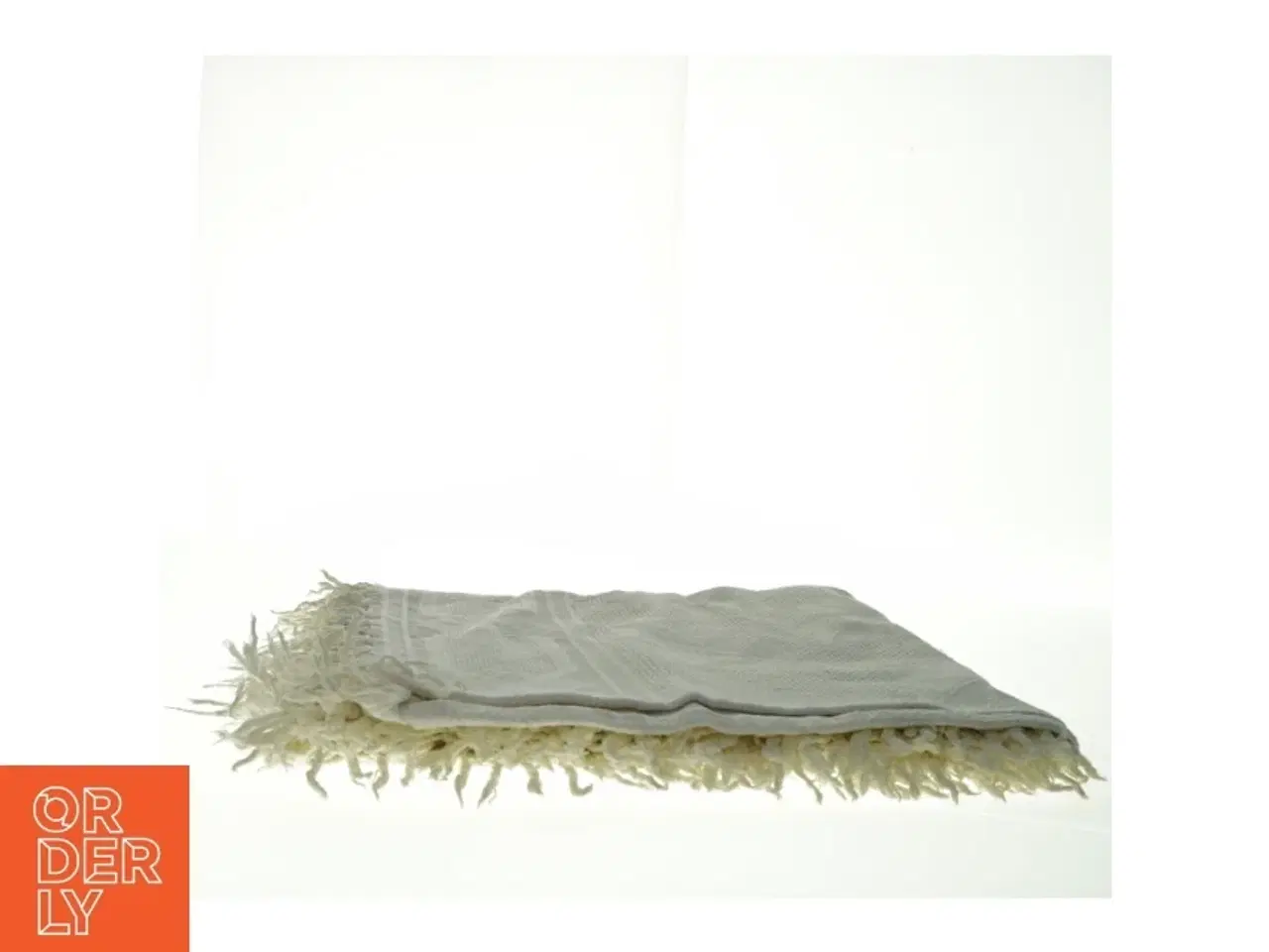 Billede 2 - Dug med frynser (str. 185 x 270 cm)