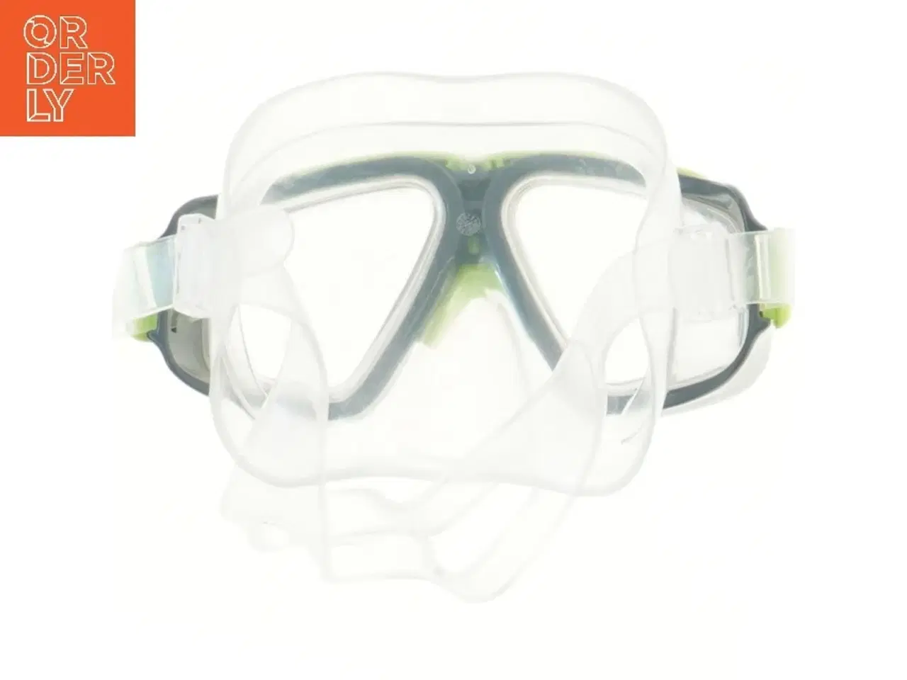 Billede 2 - Dykkerbriller med grøn kant (str. 20 cm)