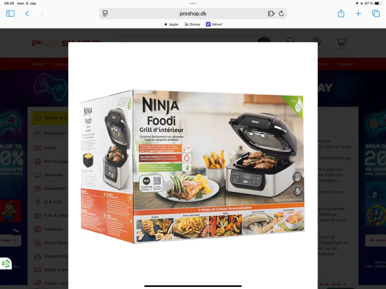 Billede 1 - Ninja foodi grill