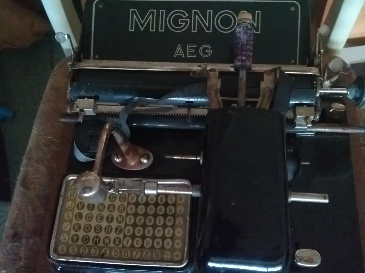 Billede 4 - Gammel antik skrivemaskine