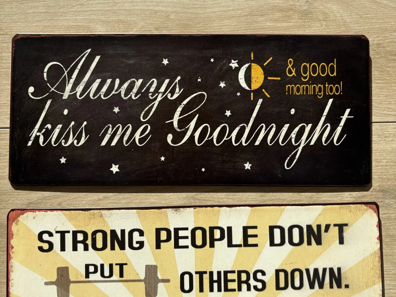 Billede 4 - Metal skilte