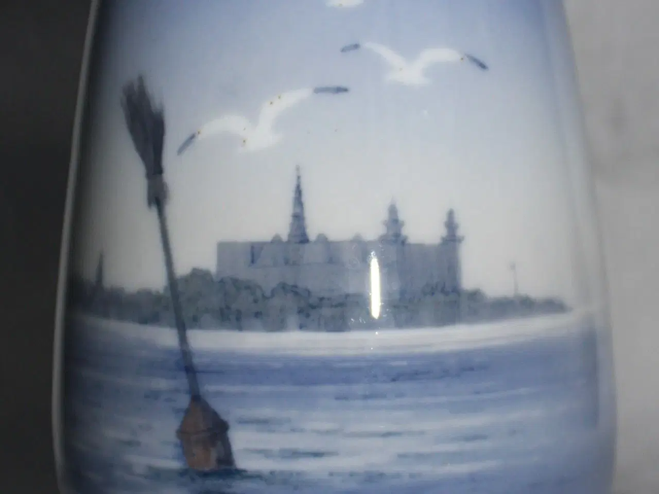 Billede 6 - Vase med Kronborg fra Royal Copenhagen