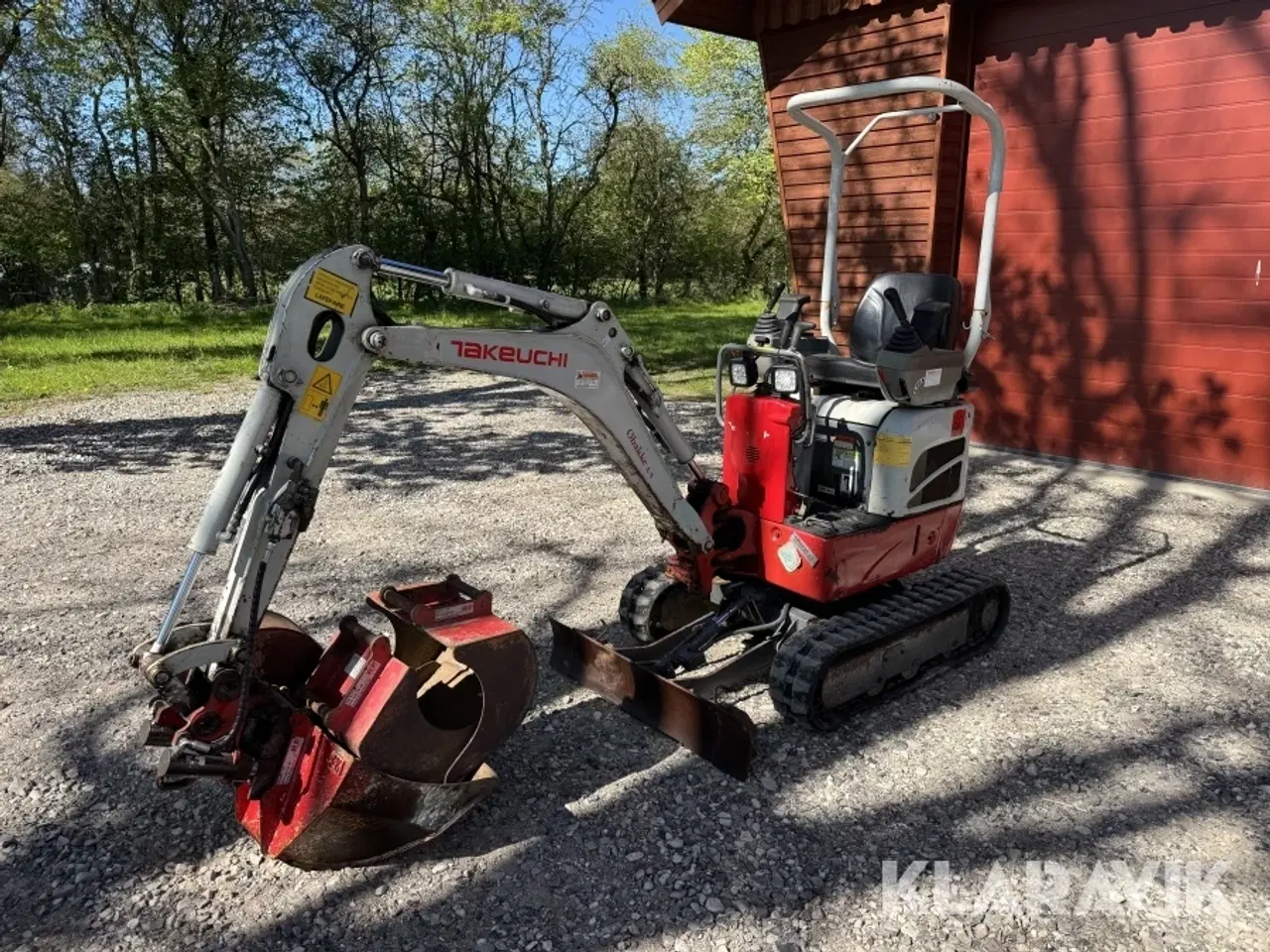 Billede 1 - Gravemaskine Takeuchi TB210 med skovlpakke