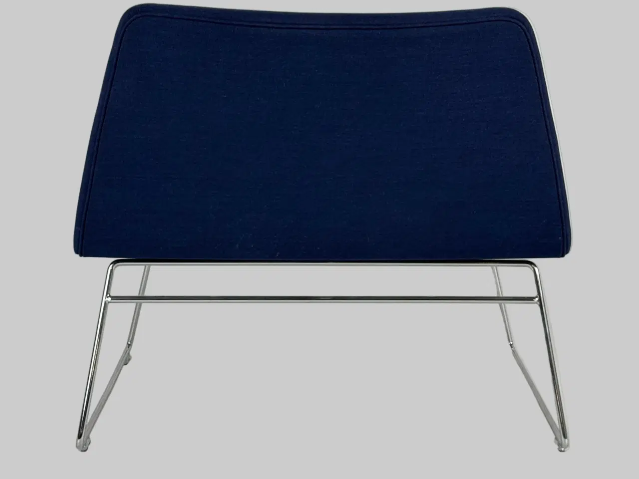 Billede 5 - Paustian Spinal Chair 80 Loungestol – Mørkeblå med Krom Stel