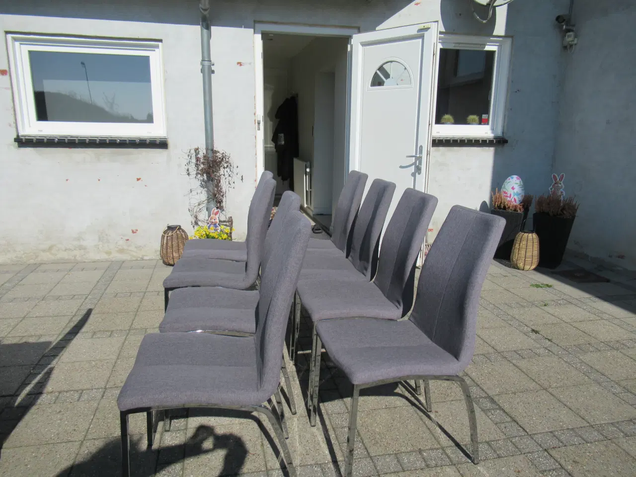 Billede 5 - 8 spisebordsstole i pæn stand