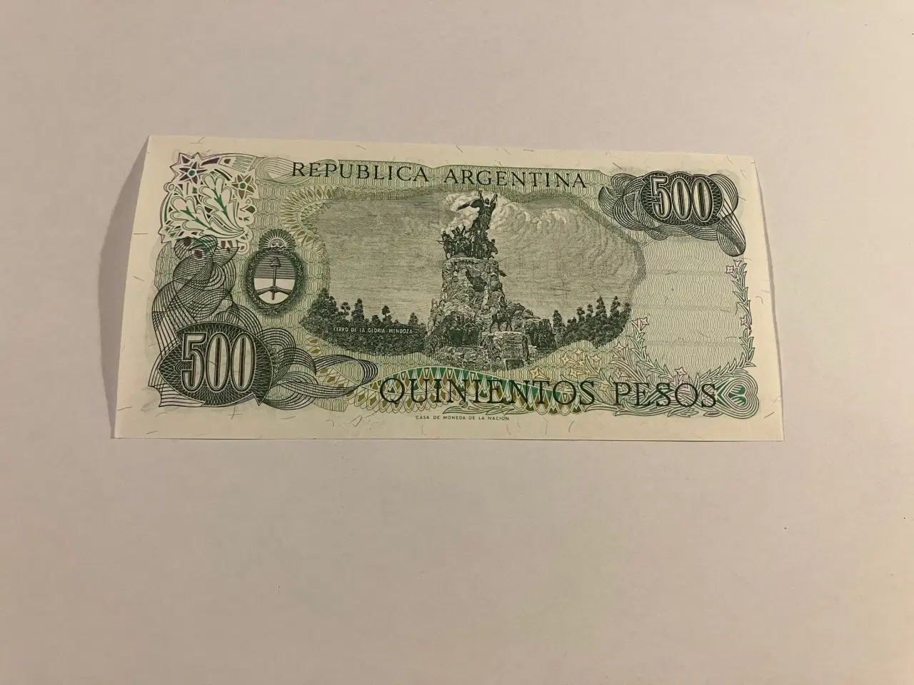 Billede 2 - 500 Pesos Argentina