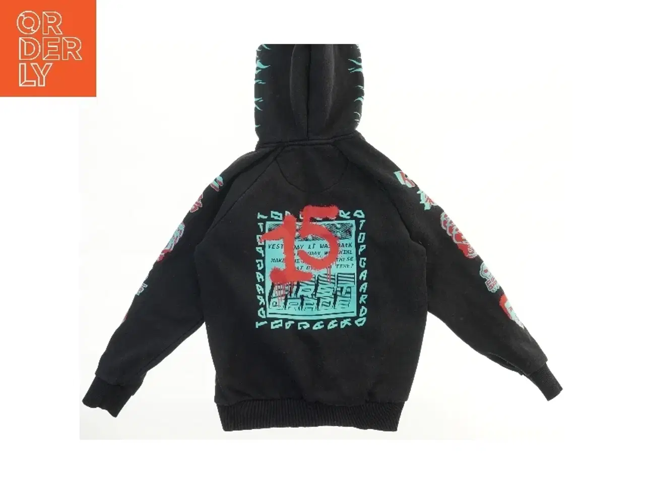 Billede 2 - Hættetrøje med tryk fra First grade (str. S)