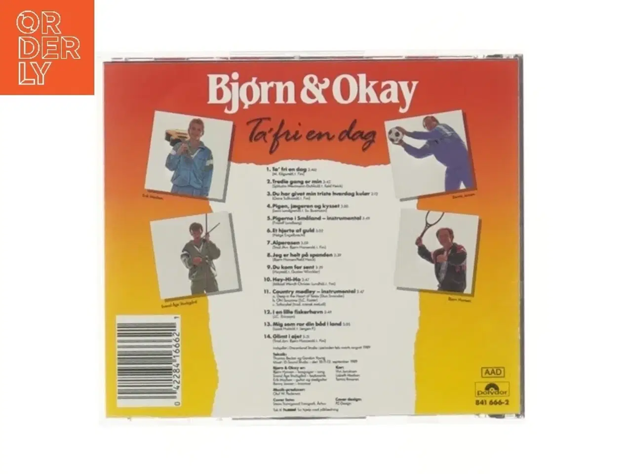 Billede 4 - Bjørn & Okay - Ta&#39; fri en dag CD