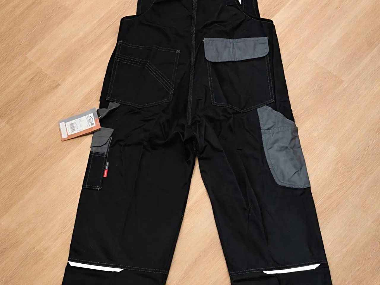 Billede 4 - Fristads Icon Overalls (Sort/Grå) – Slidstærkt arb