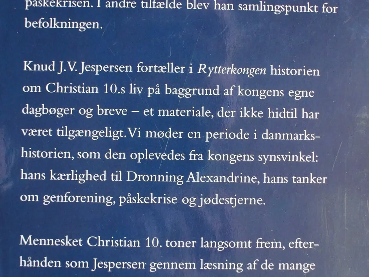Billede 2 - rytterkongen - et portræt af christian 10., af knu