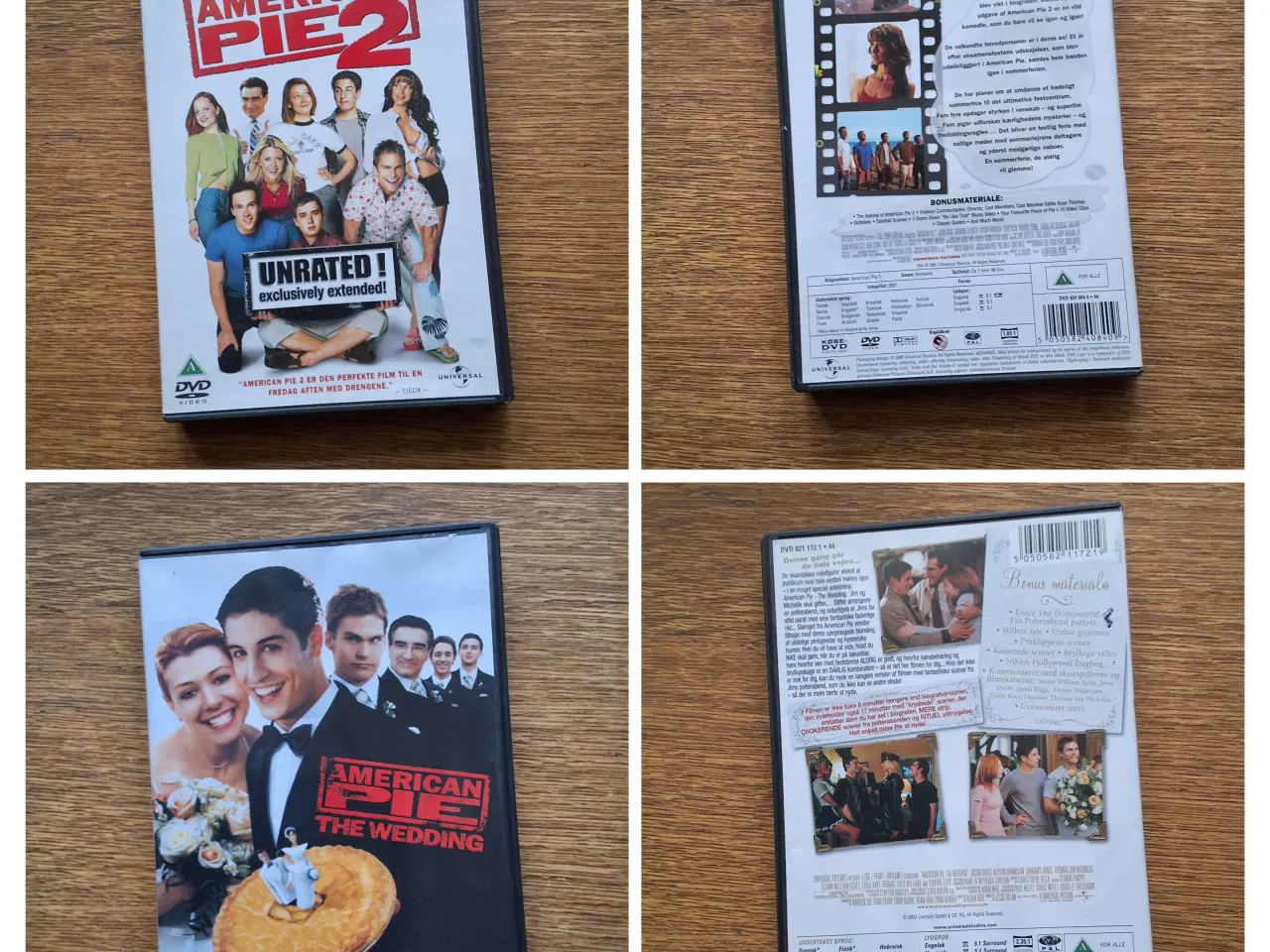 Billede 2 - AMERICAN PIE - 5 DVD film for 25kr 