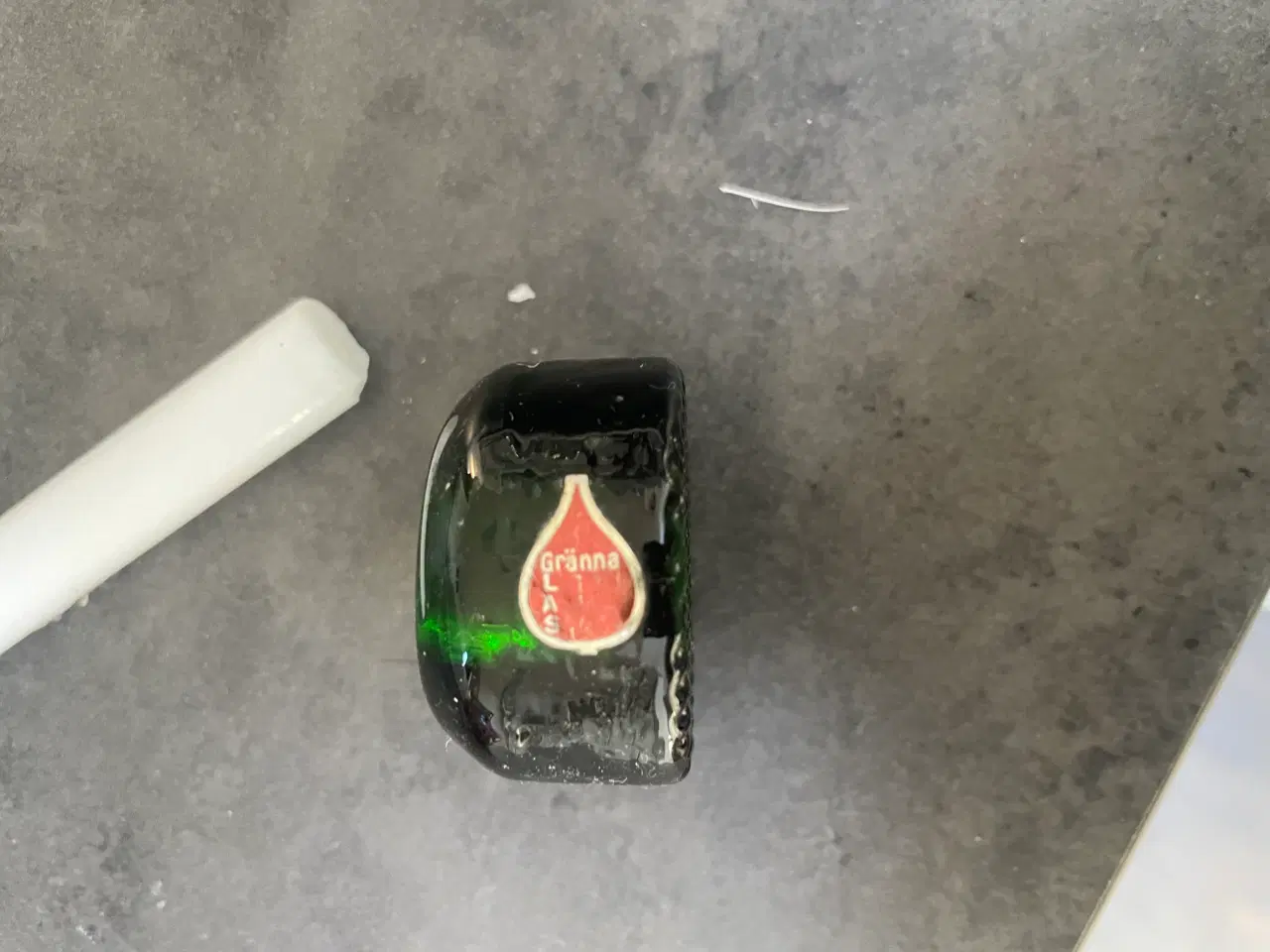 Billede 3 - Pla lysestager eller grøn glas