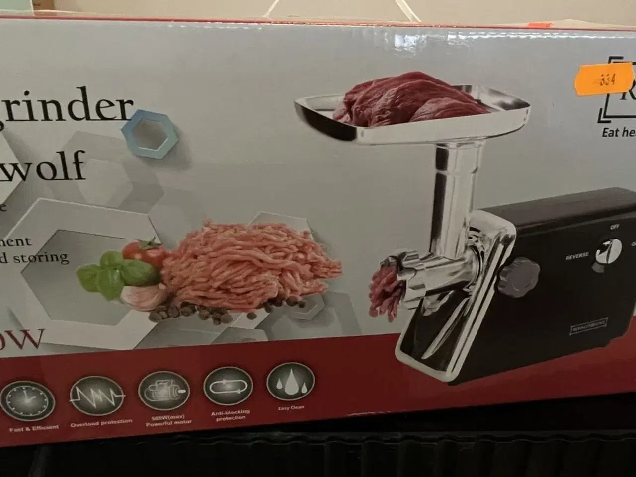 Billede 1 - Kødhakker, ubrugt ROYALTY LINE