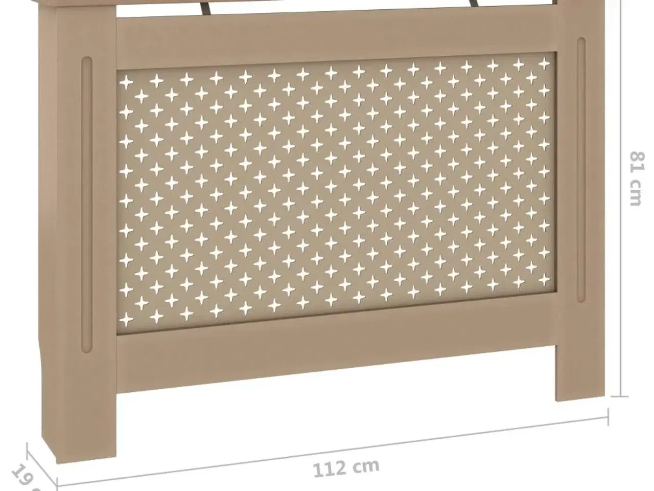 Billede 8 - Radiatorskjuler 112x19x81,5 cm MDF