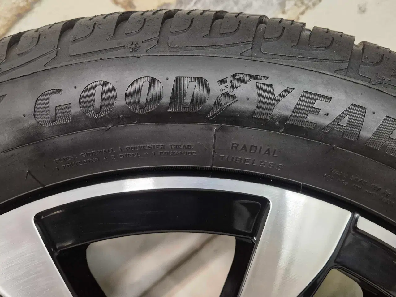 Billede 2 - 5x112 MERCEDES ORIGINAL ALUFÆLGE MED VINTERDÆK