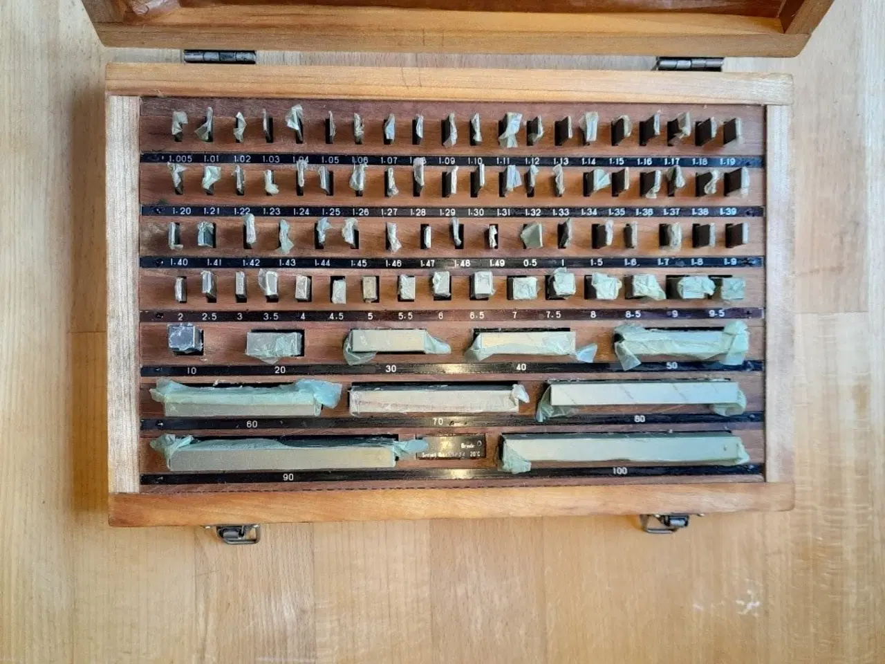 Billede 2 - Måleklodser, 83 stk, grad 0