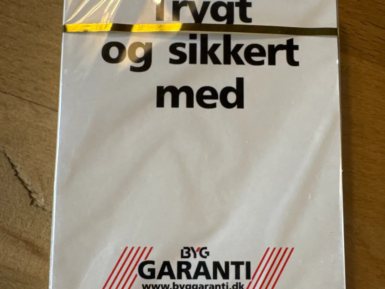 Billede 1 - Spillekort “Byg garanti”