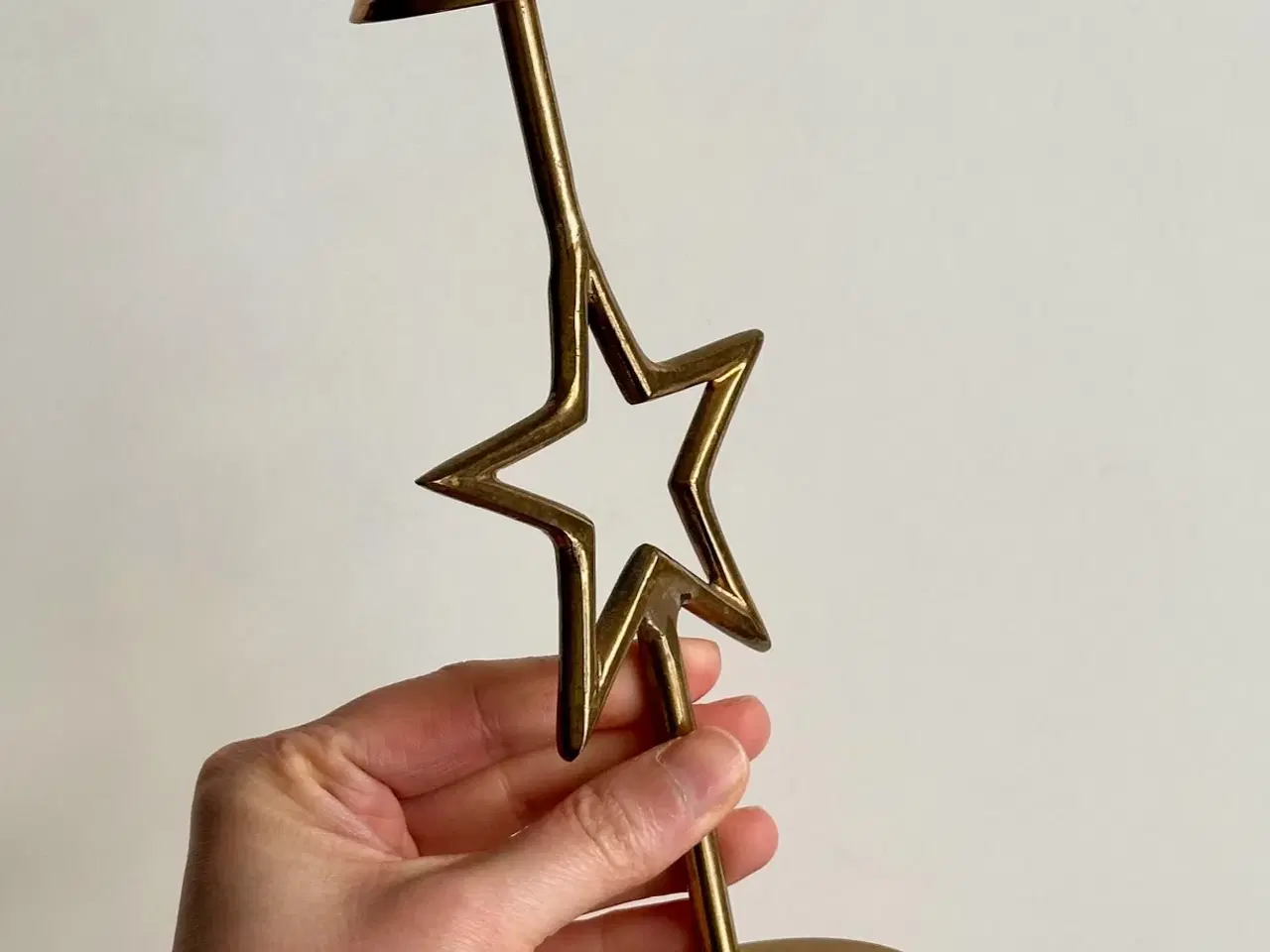 Billede 5 - Messingstage m stjerne