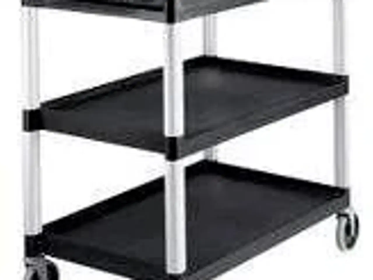 Billede 1 - Kørebord sort m/3 hylder Cambro B1015 x D540 x H950 mm