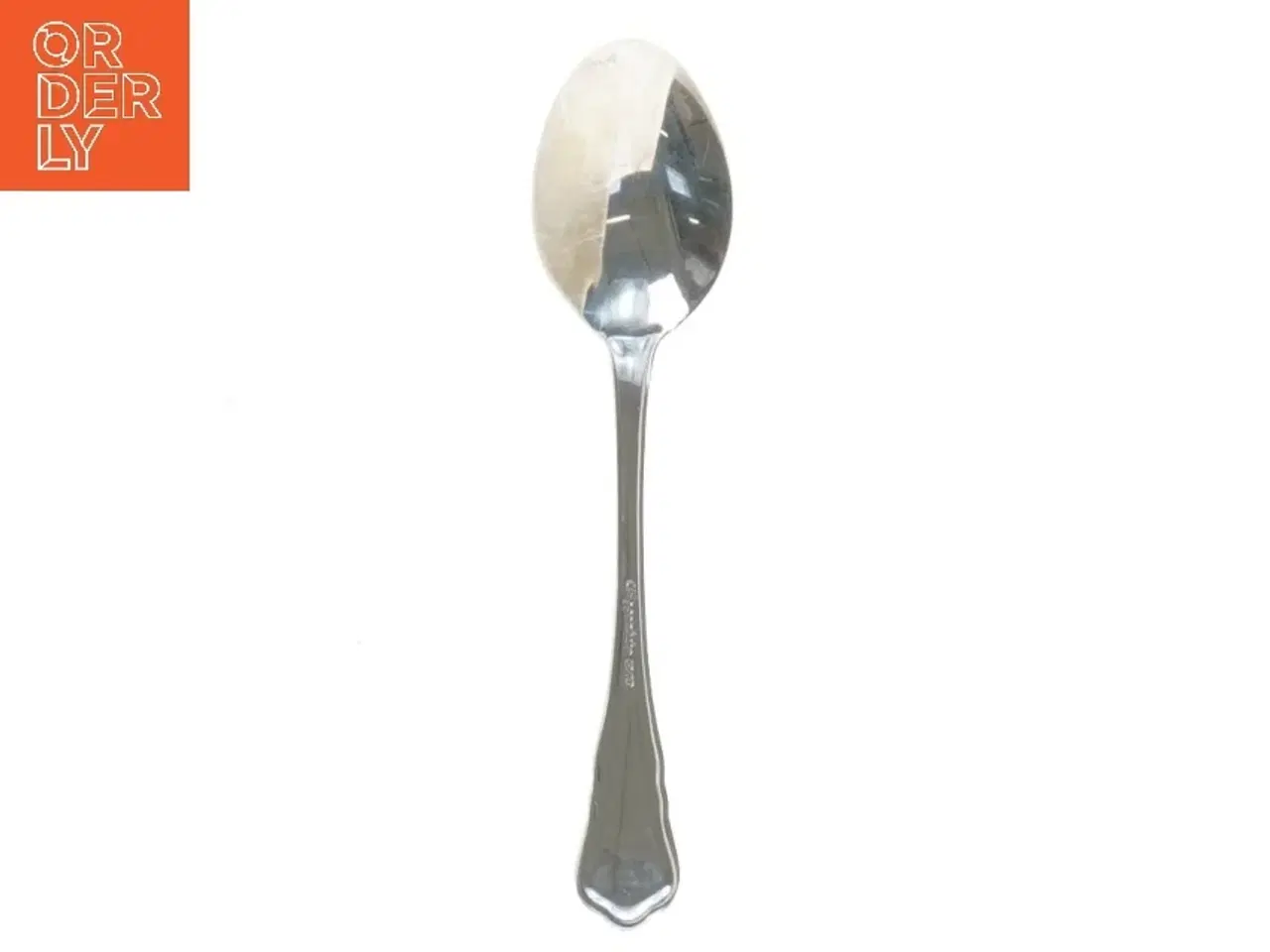 Billede 2 - Sølvfarvet ske (str. 16 cm)