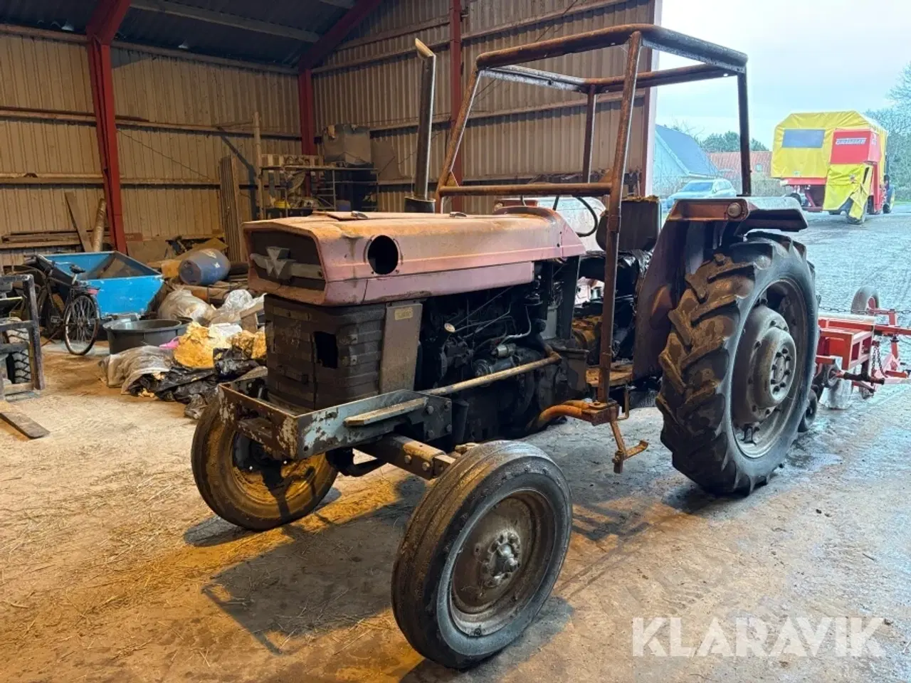 Billede 1 - Veterantraktor Massey Ferguson 135